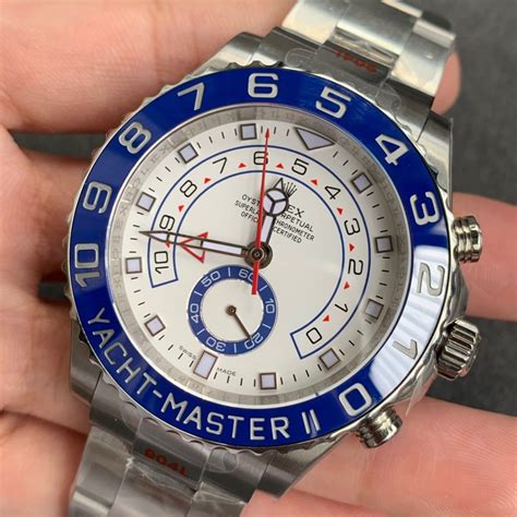 rolex yacht master original vs fake|yacht master clone watch.